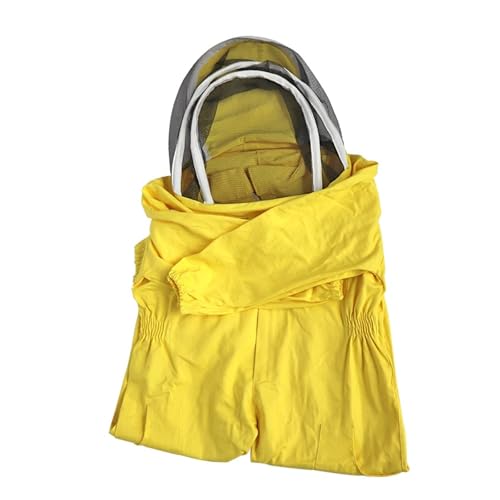 Imkereibedarf 1Set Kinder Anti-Biene Anzug Atmungsaktive Anzug for Kinder Bienenzucht Practicekid Bienenzucht Kleidung kultur Ausrüstung Und Handschuhe(L suit with S gloves) von MEIVIYA