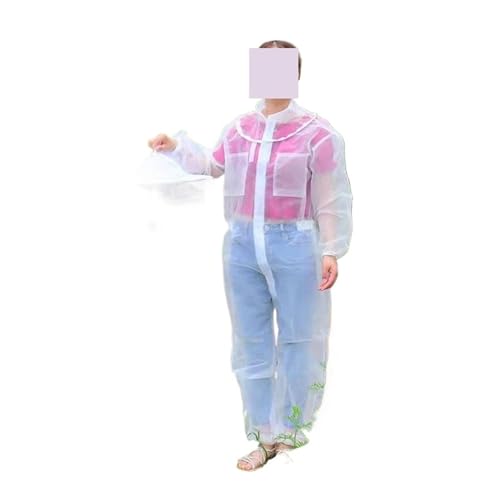 Imkereibedarf Imker Anzug Sicherheit Schutz Jacke Mit Hut for Anti Bienen Anln Atmungsaktive Schleier Bienenzucht Werkzeu Bienensichere Kleidung 1 Set(XX-Large) von MEIVIYA