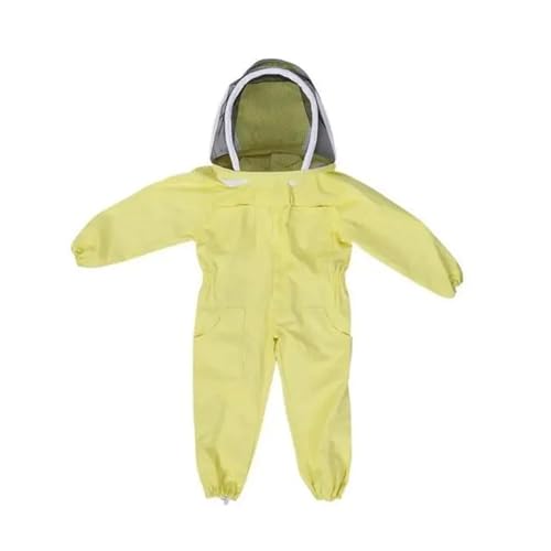 Imkereibedarf Imkerei Kinder Anti-Biene Anzug Atmungsaktive Anzug for Kinder Bienenzucht Praxis Kind Bienenzucht Kleidung Bienenzucht Werkzeuge(Yellow,Medium) von MEIVIYA