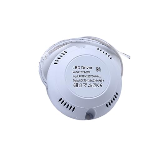 LED-Treiber 1 STÜCKE LED-Treiber AC-Eingang 165-265 V 240 mA Stromversorgung Beleuchtungstransformator for LED-Deckenleuchte Lampe 8-24 W 24-36 W.(8-24W) von MEIVIYA