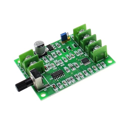 LED-Treiber 5 V 12 V Bürstenloser Gleichstrommotor-Treiber-Controller-Board mit Rückspannungs- und Überstromschutz for Festplattenmotoren mit 3/4-Draht(10 Pcs) von MEIVIYA