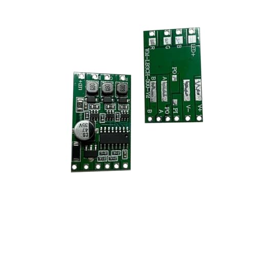LED-Treiber DC 12-24V DMX512 LED Konstantstrom-Antriebs 3-Kanal RGB Vollfarbe Einstellbare externe Steuerung Antriebsplatine 300mA von MEIVIYA