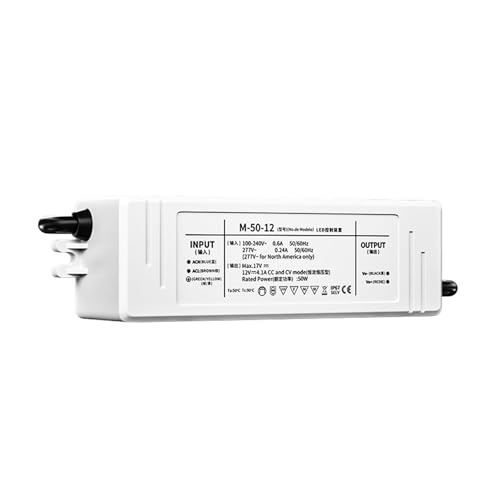 LED-Treiber Konstantstrom Konstantspannung Projektionslampe Netzteil LED-Strahler Treiberschalter Außenstraßenlaterne Regenfester Adapter Wasserdichter Schalter(M-40-12) von MEIVIYA