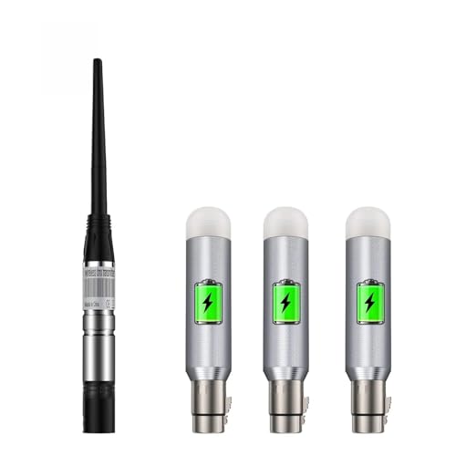 MEIVIYA 1 STÜCKE Drahtloser 512-Sender und 3 STÜCKE Wiederaufladbarer 512-Empfänger 2,4G -Controller zur Bühnenbeleuchtungssteuerung MEIVIYA 1 STÜCKE Drahtloser 512-Sender und 3 STÜCKE Wiederaufladbarer 512-Empfänger 2,4G -Controller zur Bühnenbeleuchtungssteuerung von MEIVIYA