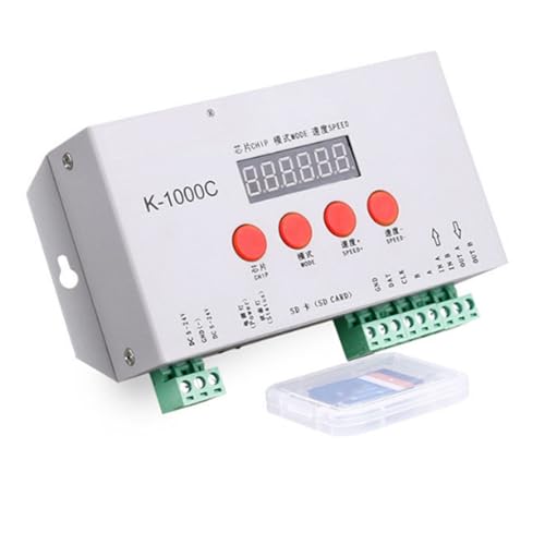 MEIVIYA K-1000C Controller K1000C WS2812B WS2811 APA102 T1000S WS2813 LED 2048 Pixel Progm Controller DC5-24V von MEIVIYA