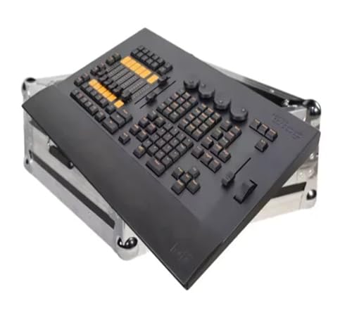 MEIVIYA MA2 Fader Wing Konsole Bühnenlichtsteuerung, LED-Beleuchtungskonsole DMX 512 for LED Par Moving Head Scheinwerfer DJ Controlle(3Pin Command Case) von MEIVIYA
