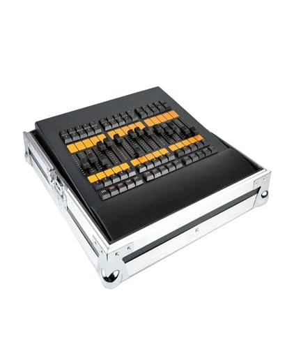MEIVIYA MA2 Fader Wing Konsole Bühnenlichtsteuerung, LED-Beleuchtungskonsole DMX 512 for LED Par Moving Head Scheinwerfer DJ Controlle(3pin Fader Case) von MEIVIYA