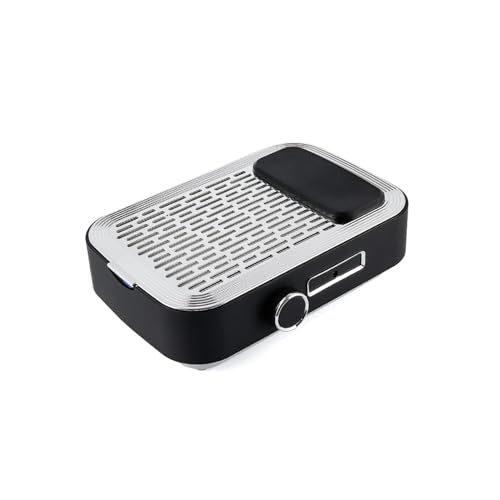 Nagelstaubsammelmaschine 80W Drahtloser Nagelsauger Nagelsammler Desktop Nagelabsaugung Leistungsstarker Ventilator mit Filtern Nagelkunst-Maniküre-Werkzeug von MEIVIYA