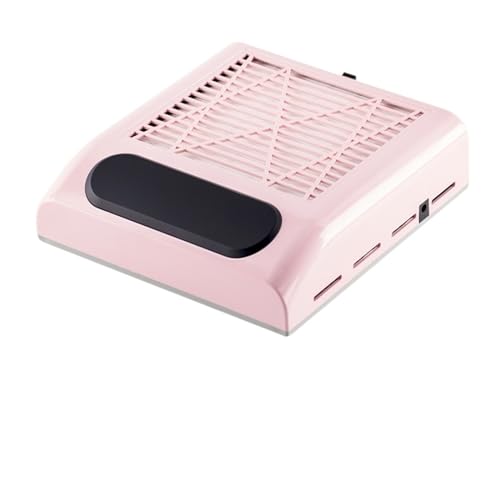 Nagelstaubsammelmaschine Nagel Collector Maniküre Maschine Werkzeuge Starke Leistung Nagel sauger Mit Filter Entfernen Nagel Extractor Fan Nail art Werkzeug(Pink) von MEIVIYA