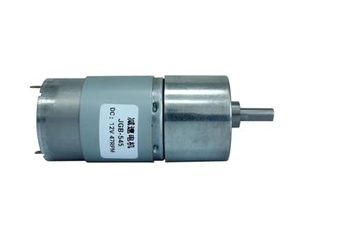 Planetengetriebe JGB37-545 Motor mit hoher Drehmomentreduzierung, DC-Reduziermotor, DC 6 V, 12 V, 24 V, langsamer Motor vorwärts und rückwärts Schrittmotor(22RPM,12V Single Motor) von MEIVIYA