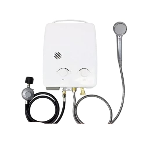 Tragbarer Durchlauferhitzer, Propan, 5 L, 1,32 GPM Bei 34.000, Sofortdusche, Gas-Elektroheizung, Großgeräte, Haushalt Tragbarer Durchlauferhitzer, Propan, 5 L, 1,32 GPM Bei 34.000, Sofortdusche, Gas-Elektroheizung, Großgeräte, Haushalt von MEIVIYA