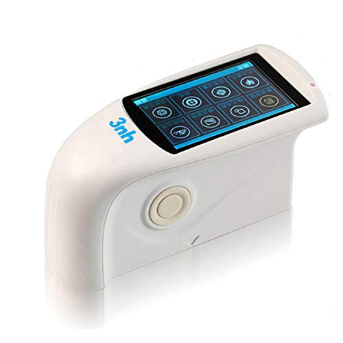 Tragbarer Farbanalysator Gloss Meter 60 Grad-Winkel -Glanzmessgerät Nhg60m 1000GU mit 2x15mm Meßapertur Digitales Präzisions-Kolorimeter von MEIVIYA