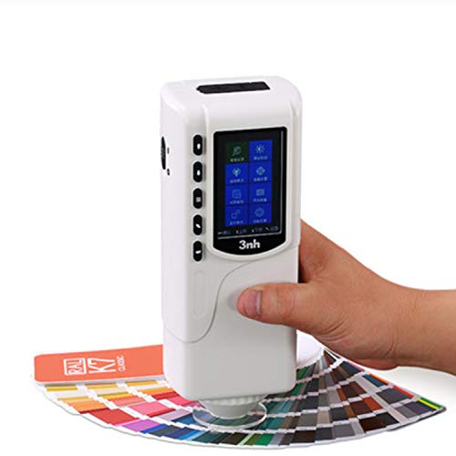 Tragbarer Farbanalysator NR60CP Doppel Lokalisierung beweglicher Digital-Colorimeter mit 4mm 8mm Mess Apertures Schaltbare Farbe Digitales Präzisions-Kolorimeter von MEIVIYA