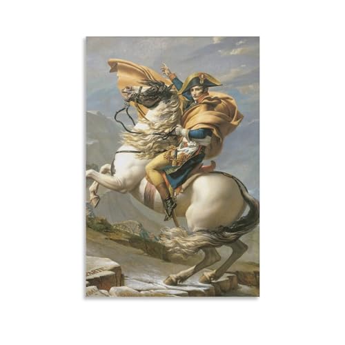 Napoleon Jacques Louis David Maler-Poster, Druck, Fotokunst, Malerei, Leinwand, Poster, Heimdekoration, Poster, 50 x 75 cm von MEIYAN