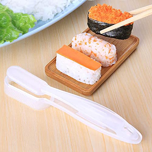 MEIYOUMK 2PC Sushi Maker Kit-Alles In Einem Sushi,Onigiri-Macher, Bento-Pressform, Sushi Maker Set für Anfänger, DIY Haus Sushi Werkzeug von MEIYOUMK