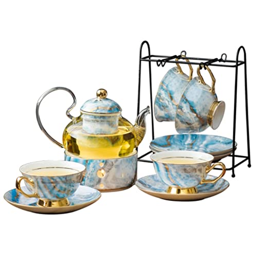 MEIZHITU Geschirrsets Teesets nordische Teetasse Set Keramik Teetasse Topf mit Sieb Teekanne Set Kaffeetasse Teetasse Teetasse Teetasse von MEIZHITU
