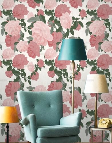 MEIZONGHUOJI Selbstklebend Tapete Blumen 45 * 600CM Selbstklebende Folie Abnehmbar Vinyl Klebefolie Wasserdicht Dekorfolie für Wohnzimmer Schlafzimmer Küche Wand Möbel MEIZONGHUOJI Selbstklebend Tapete Blumen 45 * 600CM Selbstklebende Folie Abnehmbar Vinyl Klebefolie Wasserdicht Dekorfolie für Wohnzimmer Schlafzimmer Küche Wand Möbel von MEIZONGHUOJI