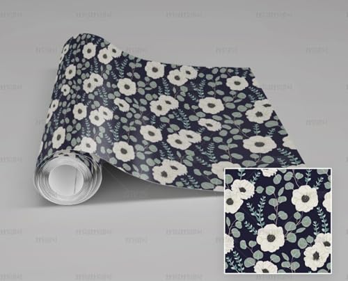 MEIZONGHUOJI Selbstklebend Tapete Blumen Muster Retro Blau Tapete 45 * 300Cm Selbstklebende Folie Abnehmbar Vinyl Klebefolie Wasserdicht Dekorfolie Für Wohnzimmer Schlafzimmer Küche Wand Möbel MEIZONGHUOJI Selbstklebend Tapete Blumen Muster Retro Blau Tapete 45 * 300Cm Selbstklebende Folie Abnehmbar Vinyl Klebefolie Wasserdicht Dekorfolie Für Wohnzimmer Schlafzimmer Küche Wand Möbel von MEIZONGHUOJI