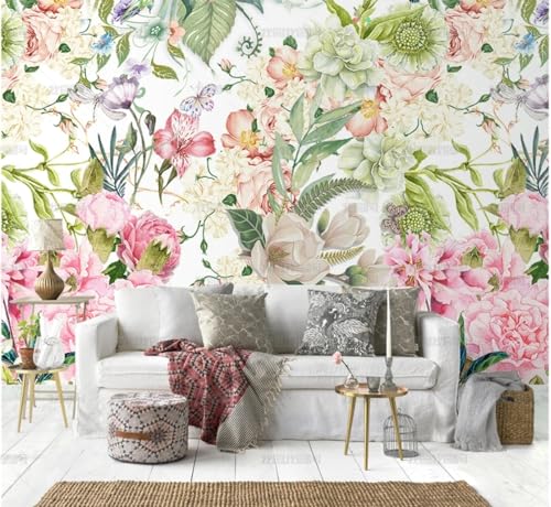 MEIZONGHUOJI Selbstklebend Tapete Blumen Schmetterlinge Tapete 45 * 300Cm Selbstklebende Folie Abnehmbar Vinyl Klebefolie Wasserdicht Dekorfolie Für Wohnzimmer Schlafzimmer Küche Wand Möbel MEIZONGHUOJI Selbstklebend Tapete Blumen Schmetterlinge Tapete 45 * 300Cm Selbstklebende Folie Abnehmbar Vinyl Klebefolie Wasserdicht Dekorfolie Für Wohnzimmer Schlafzimmer Küche Wand Möbel von MEIZONGHUOJI