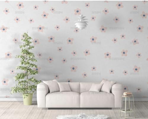 MEIZONGHUOJI Selbstklebend Tapete Blumen rosa 45 * 600CM Selbstklebende Folie Abnehmbar Vinyl Klebefolie Wasserdicht Dekorfolie für Wohnzimmer Schlafzimmer Küche Wand Möbel von MEIZONGHUOJI