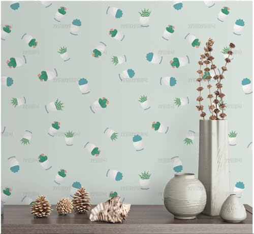 MEIZONGHUOJI Selbstklebend Tapete Blumentopf Cartoon Tapete 45 * 300Cm Selbstklebende Folie Abnehmbar Vinyl Klebefolie Wasserdicht Dekorfolie Für Wohnzimmer Schlafzimmer Küche Wand Möbel MEIZONGHUOJI Selbstklebend Tapete Blumentopf Cartoon Tapete 45 * 300Cm Selbstklebende Folie Abnehmbar Vinyl Klebefolie Wasserdicht Dekorfolie Für Wohnzimmer Schlafzimmer Küche Wand Möbel von MEIZONGHUOJI