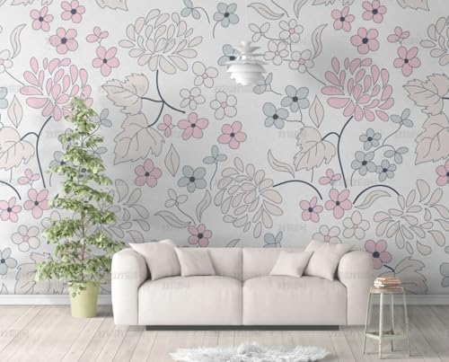 MEIZONGHUOJI Selbstklebend Tapete Chrysanthemenblüte grau 45 * 600CM Selbstklebende Folie Abnehmbar Vinyl Klebefolie Wasserdicht Dekorfolie für Wohnzimmer Schlafzimmer Küche Wand Möbel MEIZONGHUOJI Selbstklebend Tapete Chrysanthemenblüte grau 45 * 600CM Selbstklebende Folie Abnehmbar Vinyl Klebefolie Wasserdicht Dekorfolie für Wohnzimmer Schlafzimmer Küche Wand Möbel von MEIZONGHUOJI