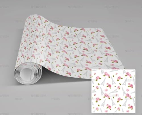 MEIZONGHUOJI Selbstklebend Tapete Eiffelturm Blumen Tapete 45 * 300Cm Selbstklebende Folie Abnehmbar Vinyl Klebefolie Wasserdicht Dekorfolie Für Wohnzimmer Schlafzimmer Küche Wand Möbel MEIZONGHUOJI Selbstklebend Tapete Eiffelturm Blumen Tapete 45 * 300Cm Selbstklebende Folie Abnehmbar Vinyl Klebefolie Wasserdicht Dekorfolie Für Wohnzimmer Schlafzimmer Küche Wand Möbel von MEIZONGHUOJI