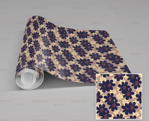 MEIZONGHUOJI Selbstklebend Tapete Floral Retro Tapete 45 * 300Cm Selbstklebende Folie Abnehmbar Vinyl Klebefolie Wasserdicht Dekorfolie Für Wohnzimmer Schlafzimmer Küche Wand Möbel MEIZONGHUOJI Selbstklebend Tapete Floral Retro Tapete 45 * 300Cm Selbstklebende Folie Abnehmbar Vinyl Klebefolie Wasserdicht Dekorfolie Für Wohnzimmer Schlafzimmer Küche Wand Möbel von MEIZONGHUOJI