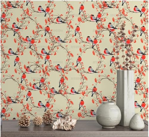 MEIZONGHUOJI Selbstklebend Tapete Gelbe Blume Tapete 45 * 300Cm Selbstklebende Folie Abnehmbar Vinyl Klebefolie Wasserdicht Dekorfolie Für Wohnzimmer Schlafzimmer Küche Wand Möbel von MEIZONGHUOJI