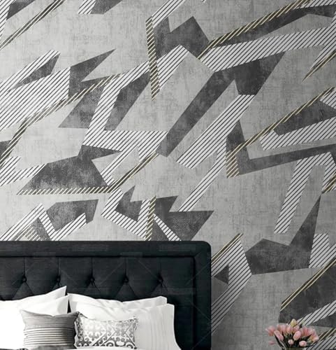 MEIZONGHUOJI Selbstklebend Tapete Geometrische Linien Retro Grau Tapete 45 * 600CM Selbstklebende Folie Abnehmbar Vinyl Klebefolie Wasserdicht Dekorfolie für Wohnzimmer Schlafzimmer Küche Wand Möbel MEIZONGHUOJI Selbstklebend Tapete Geometrische Linien Retro Grau Tapete 45 * 600CM Selbstklebende Folie Abnehmbar Vinyl Klebefolie Wasserdicht Dekorfolie für Wohnzimmer Schlafzimmer Küche Wand Möbel von MEIZONGHUOJI