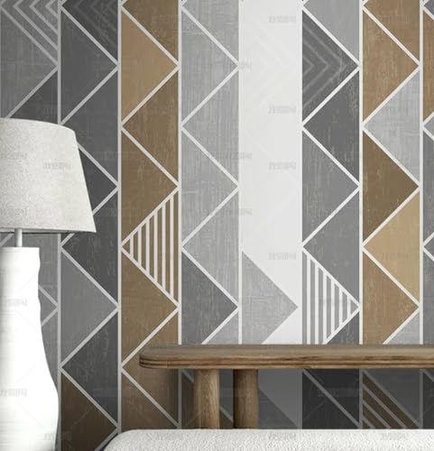 MEIZONGHUOJI Selbstklebend Tapete Geometrische Linien retro Tapete 45 * 600CM Selbstklebende Folie Abnehmbar Vinyl Klebefolie Wasserdicht Dekorfolie für Wohnzimmer Schlafzimmer Küche Wand Möbel MEIZONGHUOJI Selbstklebend Tapete Geometrische Linien retro Tapete 45 * 600CM Selbstklebende Folie Abnehmbar Vinyl Klebefolie Wasserdicht Dekorfolie für Wohnzimmer Schlafzimmer Küche Wand Möbel von MEIZONGHUOJI