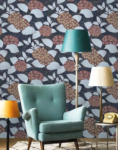 MEIZONGHUOJI Selbstklebend Tapete Hortensienblüten 45 * 600CM Selbstklebende Folie Abnehmbar Vinyl Klebefolie Wasserdicht Dekorfolie für Wohnzimmer Schlafzimmer Küche Wand Möbel MEIZONGHUOJI Selbstklebend Tapete Hortensienblüten 45 * 600CM Selbstklebende Folie Abnehmbar Vinyl Klebefolie Wasserdicht Dekorfolie für Wohnzimmer Schlafzimmer Küche Wand Möbel von MEIZONGHUOJI