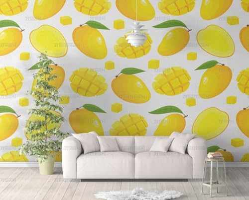 MEIZONGHUOJI Selbstklebend Tapete Mango Obst Gelb Tapete 45 * 300Cm Selbstklebende Folie Abnehmbar Vinyl Klebefolie Wasserdicht Dekorfolie Für Wohnzimmer Schlafzimmer Küche Wand Möbel MEIZONGHUOJI Selbstklebend Tapete Mango Obst Gelb Tapete 45 * 300Cm Selbstklebende Folie Abnehmbar Vinyl Klebefolie Wasserdicht Dekorfolie Für Wohnzimmer Schlafzimmer Küche Wand Möbel von MEIZONGHUOJI