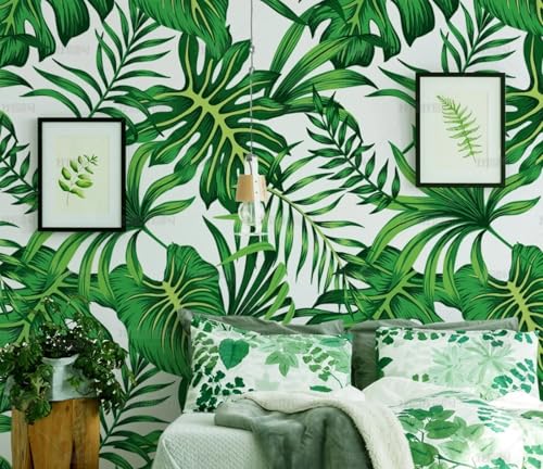 MEIZONGHUOJI Selbstklebend Tapete Pflanzen Blätter Grün Tapete 45 * 300Cm Selbstklebende Folie Abnehmbar Vinyl Klebefolie Wasserdicht Dekorfolie Für Wohnzimmer Schlafzimmer Küche Wand Möbel MEIZONGHUOJI Selbstklebend Tapete Pflanzen Blätter Grün Tapete 45 * 300Cm Selbstklebende Folie Abnehmbar Vinyl Klebefolie Wasserdicht Dekorfolie Für Wohnzimmer Schlafzimmer Küche Wand Möbel von MEIZONGHUOJI
