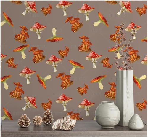 MEIZONGHUOJI Selbstklebend Tapete Pilzbraun Tapete 45 * 300Cm Selbstklebende Folie Abnehmbar Vinyl Klebefolie Wasserdicht Dekorfolie Für Wohnzimmer Schlafzimmer Küche Wand Möbel MEIZONGHUOJI Selbstklebend Tapete Pilzbraun Tapete 45 * 300Cm Selbstklebende Folie Abnehmbar Vinyl Klebefolie Wasserdicht Dekorfolie Für Wohnzimmer Schlafzimmer Küche Wand Möbel von MEIZONGHUOJI