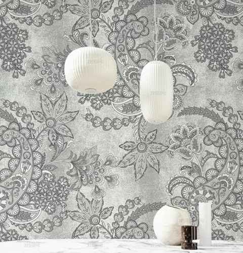 MEIZONGHUOJI Selbstklebend Tapete Retro Blumen Tapete 45 * 600CM Selbstklebende Folie Abnehmbar Vinyl Klebefolie Wasserdicht Dekorfolie für Wohnzimmer Schlafzimmer Küche Wand Möbel MEIZONGHUOJI Selbstklebend Tapete Retro Blumen Tapete 45 * 600CM Selbstklebende Folie Abnehmbar Vinyl Klebefolie Wasserdicht Dekorfolie für Wohnzimmer Schlafzimmer Küche Wand Möbel von MEIZONGHUOJI