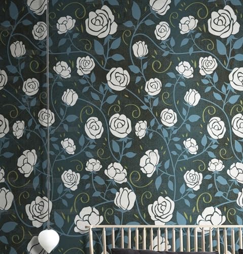 MEIZONGHUOJI Selbstklebend Tapete Retro Pflanzen und Blumen Tapete 45 * 600CM Selbstklebende Folie Abnehmbar Vinyl Klebefolie Wasserdicht Dekorfolie für Wohnzimmer Schlafzimmer Küche Wand Möbel MEIZONGHUOJI Selbstklebend Tapete Retro Pflanzen und Blumen Tapete 45 * 600CM Selbstklebende Folie Abnehmbar Vinyl Klebefolie Wasserdicht Dekorfolie für Wohnzimmer Schlafzimmer Küche Wand Möbel von MEIZONGHUOJI