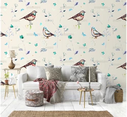 MEIZONGHUOJI Selbstklebend Tapete Schmetterlinge, Vögel Blumen Tapete 45 * 300Cm Selbstklebende Folie Abnehmbar Vinyl Klebefolie Wasserdicht Dekorfolie Für Wohnzimmer Schlafzimmer Küche Wand Möbel MEIZONGHUOJI Selbstklebend Tapete Schmetterlinge, Vögel Blumen Tapete 45 * 300Cm Selbstklebende Folie Abnehmbar Vinyl Klebefolie Wasserdicht Dekorfolie Für Wohnzimmer Schlafzimmer Küche Wand Möbel von MEIZONGHUOJI