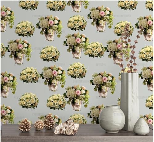 MEIZONGHUOJI Selbstklebend Tapete Strauß Blumen Grau Tapete 45 * 300Cm Selbstklebende Folie Abnehmbar Vinyl Klebefolie Wasserdicht Dekorfolie Für Wohnzimmer Schlafzimmer Küche Wand Möbel MEIZONGHUOJI Selbstklebend Tapete Strauß Blumen Grau Tapete 45 * 300Cm Selbstklebende Folie Abnehmbar Vinyl Klebefolie Wasserdicht Dekorfolie Für Wohnzimmer Schlafzimmer Küche Wand Möbel von MEIZONGHUOJI