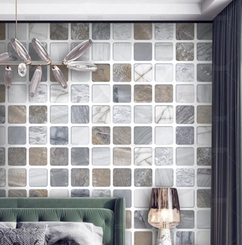 MEIZONGHUOJI Selbstklebend Tapete moderne Marmorfliesen 45 * 600CM Selbstklebende Folie Abnehmbar Vinyl Klebefolie Wasserdicht Dekorfolie für Wohnzimmer Schlafzimmer Küche Wand Möbel MEIZONGHUOJI Selbstklebend Tapete moderne Marmorfliesen 45 * 600CM Selbstklebende Folie Abnehmbar Vinyl Klebefolie Wasserdicht Dekorfolie für Wohnzimmer Schlafzimmer Küche Wand Möbel von MEIZONGHUOJI
