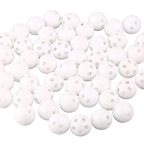 MEJOSER 50 STK Rasselkugeln 24MM zum Einnähen in in Kuscheltiere Quietscher Rasseln Füllmaterial Spielzeug Squeakers Noisemaker von MEJOSER