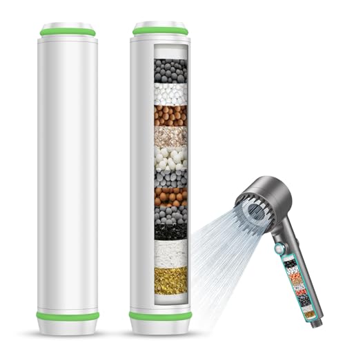 MEKO 2er Pack Filter NUR für Handbrause mit ASIN B0CGHXYM1Y von MEKO, 15 Schichten Ersatzfilter für hartes Wasser Reinigen und Entfernen von Chlor und schädliche Substanzen MEKO 2er Pack Filter NUR für Handbrause mit ASIN B0CGHXYM1Y von MEKO, 15 Schichten Ersatzfilter für hartes Wasser Reinigen und Entfernen von Chlor und schädliche Substanzen von MEKO