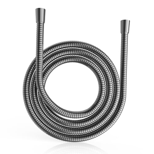 MEKO Duschschlauch 1,8m – 304 Edelstahl Brauseschlauch mit universellem Anschluss, Extra-Länge Duschkopf Schlauch und 360-Grad flexibles Anti-Verwicklungsdesign (Dunkelgrau) MEKO Duschschlauch 1,8m – 304 Edelstahl Brauseschlauch mit universellem Anschluss, Extra-Länge Duschkopf Schlauch und 360-Grad flexibles Anti-Verwicklungsdesign (Dunkelgrau) von MEKO