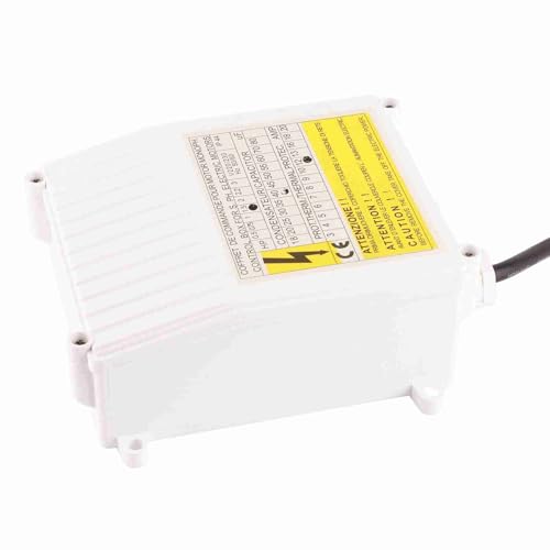 MEKOTRIN Kompakte Wellpumpensteuerung mit thermischem Schutz und geringem Stromverbrauch, verwendet für den Betrieb von Tiefbrunnen-Tauchpumpen mit Hauseinheit (1100W EU -Stecker 220 V) von MEKOTRIN