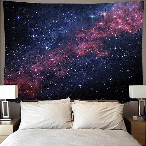 MEKPAM Wandteppich Nachthimmel Raum Sternenhimmel Hintergrund Tuch Zum Aufhängen Tuch Wandteppich Strandtuch Wandbild 150x100cm von MEKPAM