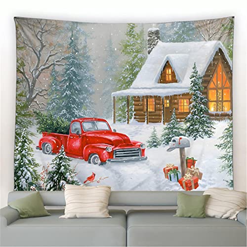 MEKPAM Weihnachten Schneemann Wandteppich Winter Kiefer Schneeflocke Vögel Wald Park Landschaft Wandbehang Home Wohnzimmer Dekor 150x130cm MEKPAM Weihnachten Schneemann Wandteppich Winter Kiefer Schneeflocke Vögel Wald Park Landschaft Wandbehang Home Wohnzimmer Dekor 150x130cm von MEKPAM