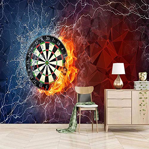 Fototapete Schlafzimmer Darts Turntable Sci-Fi Spezialeffekte 3D Fototapeten Wandbild Motivtapeten Vlies-Tapeten Tier Mauer Wandtapete Wald250cmx175cm von MEKVF