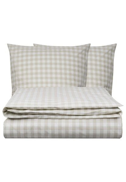 Perkal Bettwäsche Set MAJULI Check | von MELA | Fairtrade & GOTS zertifiziert von MELA