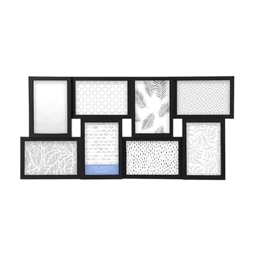 MELANNCO 8 Eröffnungscollage, schwarz, 8 Opening MELANNCO 8 Eröffnungscollage, schwarz, 8 Opening von MELANNCO