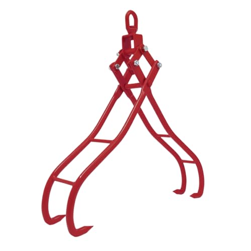 Forstzange für Baumstämme, Holzzange Kohlenstoffstahl Stahl Hebezange Tragfähigkeit 2T, Forstgreifer Holz Zange Klauendesign für Waldarbeit Forstzange für Baumstämme, Holzzange Kohlenstoffstahl Stahl Hebezange Tragfähigkeit 2T, Forstgreifer Holz Zange Klauendesign für Waldarbeit von MELAQULY